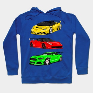 WIDE BODY CARS Hoodie